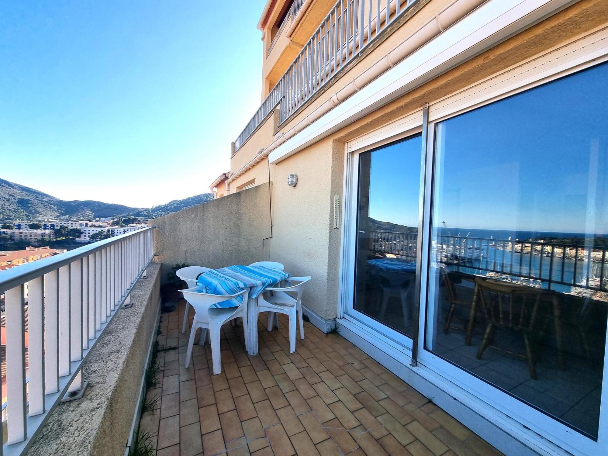 Port-Vendres: Studio Cabine Avec Terrasse, A 2 Pas Du Port - Fr-1-309-256 Port Vendres Kültér fotó